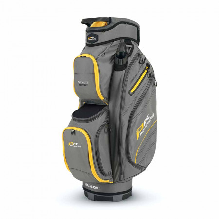 DLX-Lite Bag - Gun Metal + Yellow Trim